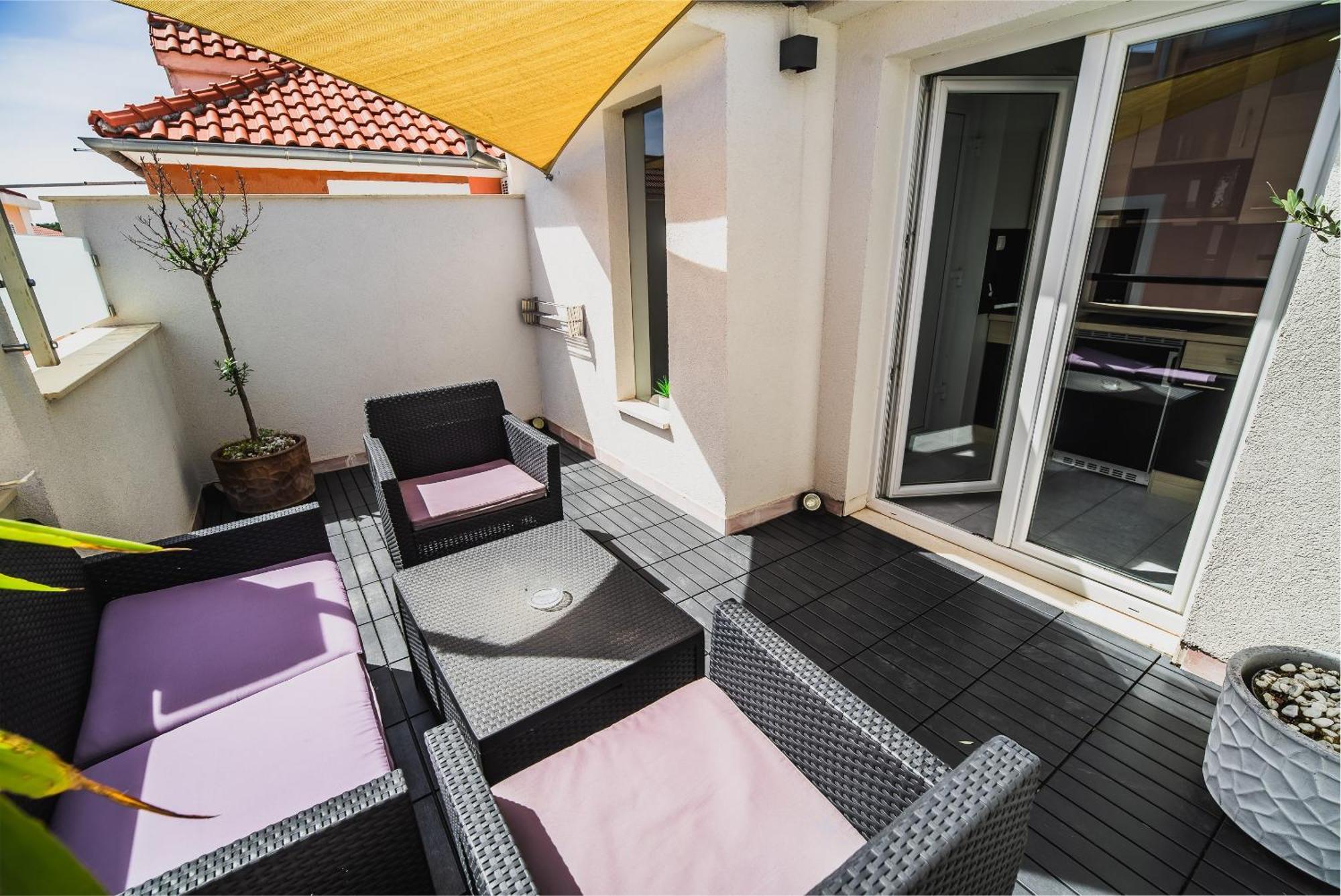 Downtown Park Apartments With Balcony Vodice Camera foto